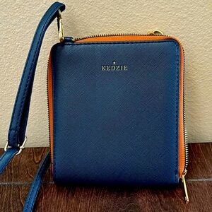 Kedzie Best little Vegan Navy Crossbody